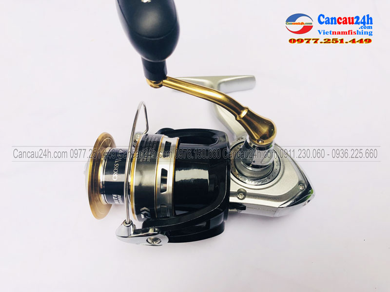 Máy câu cá Daiwa Crest 4000, Chính hãng, BH 12 Tháng - Cancau24h